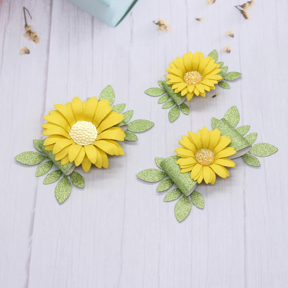 KSCRAFT элегантные фолиевые листья виноградные металлические штампы трафареты для