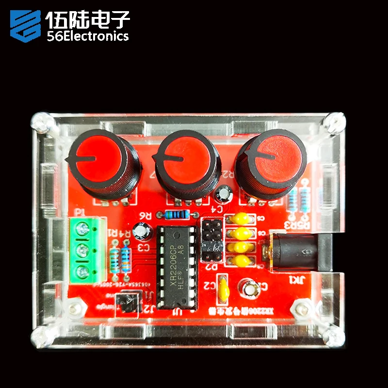 Генератор сигналов XR2206, комплект для самостоятельной сборки, 1 Гц-1 ...