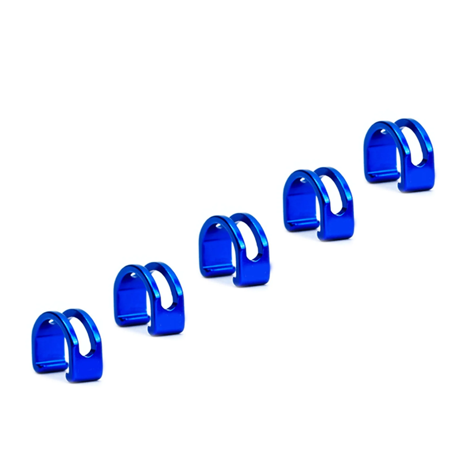 

5PCS Bicycle C Type Buckles Aluminum Alloy C Clip For Road Bike Disc Brake Cable Frame Organizer Line Pipe Clip