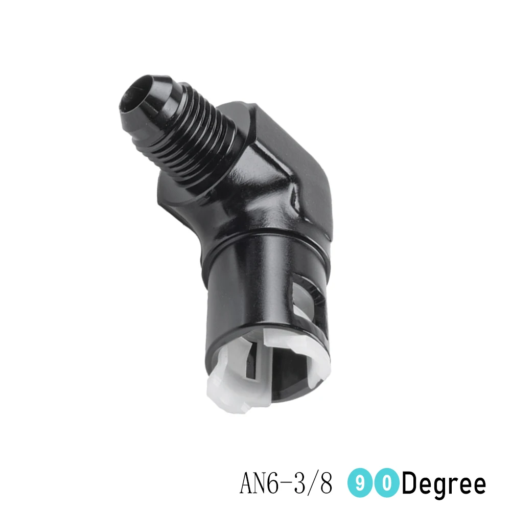 Быстроразъемный штуцер для топливного шланга 3/8 дюйма 90 градусов