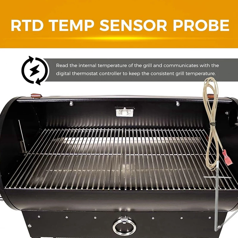 4-дюймовый температурный зонд маленький датчик температуры замена зонда для Rec Tec