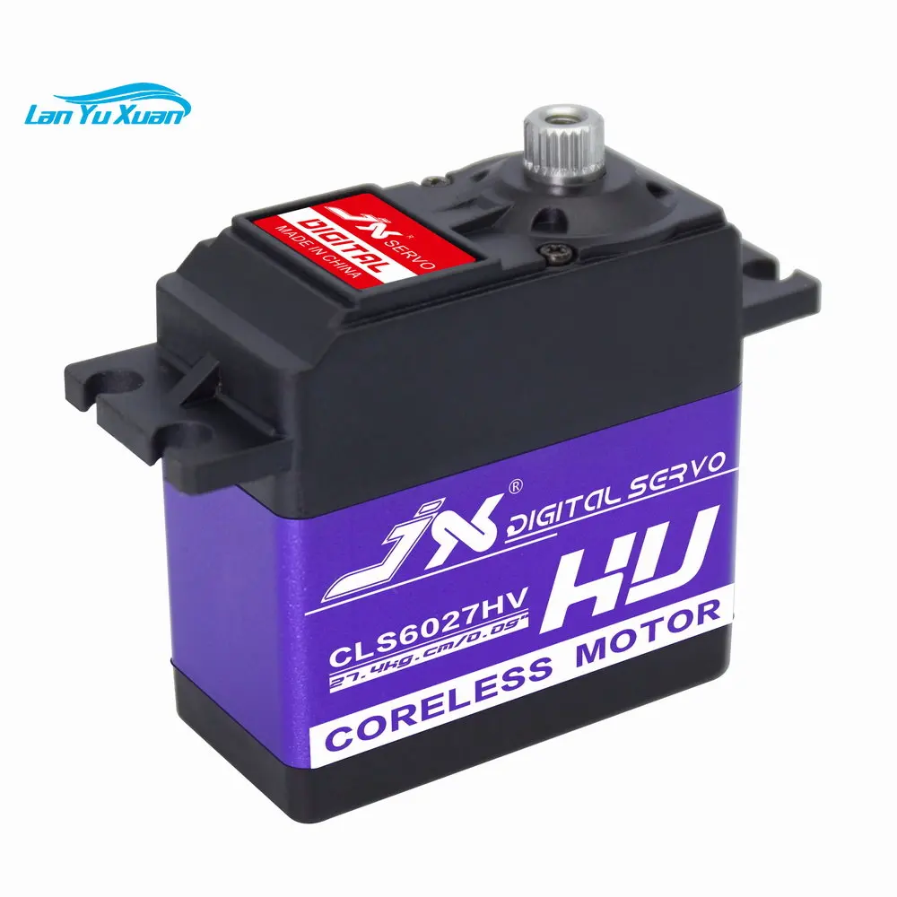 JX-Servo/CLS6027HV/27 кг металлические зубья с высоким крутящим моментом/высоковольтный цифровой полый сервопривод/180 градусов