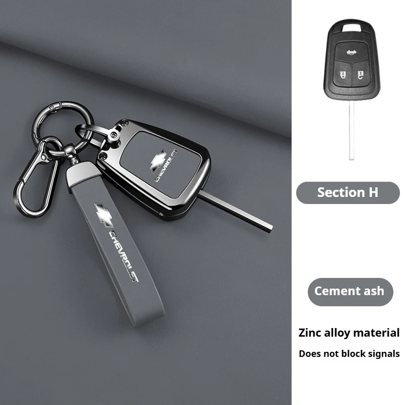 

Чехол для автомобильного ключа из сплава для Chevrolet Malibu Blazer Traverse Seeker Onix Equino Volt Bolt Trax Orlando Cruze Spark Sonic Camaro