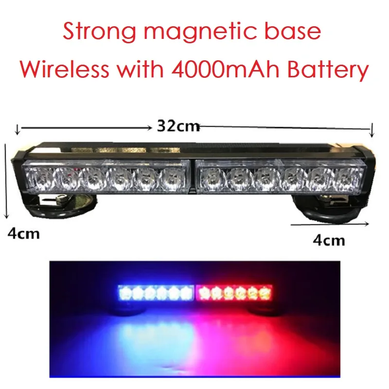 Беспроводные светодиодсветодиодный сигнальные огни 12 светодиодов для