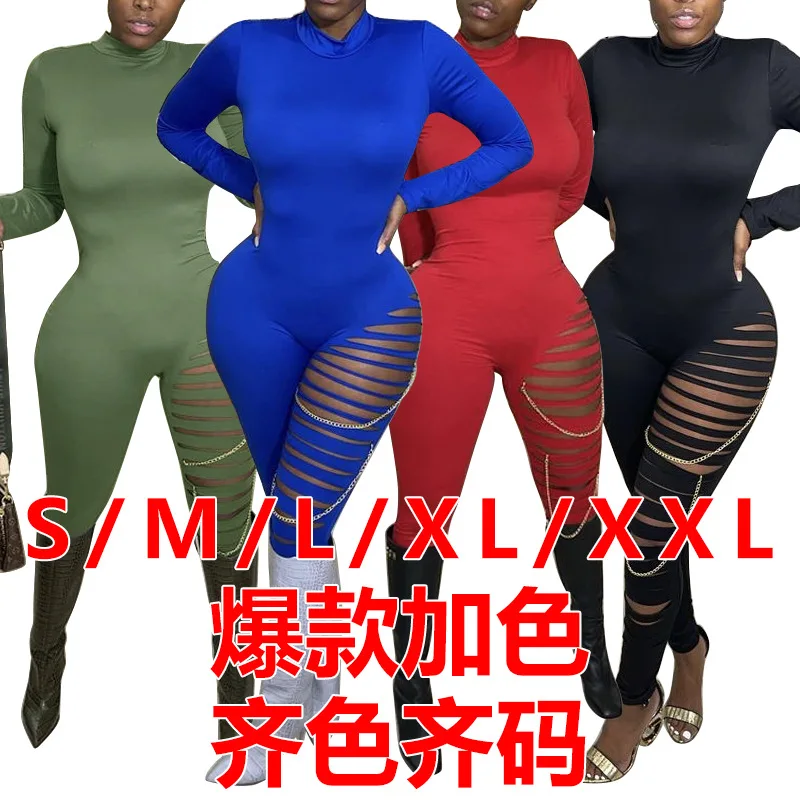 

Женские пикантные облегающие брюки с длинным рукавом, большие размеры, Осень-зима 2022