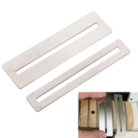 professional 2x silvery fretboard protector guards for guitar bass luthier tool portable bendable stainless fretboard protector