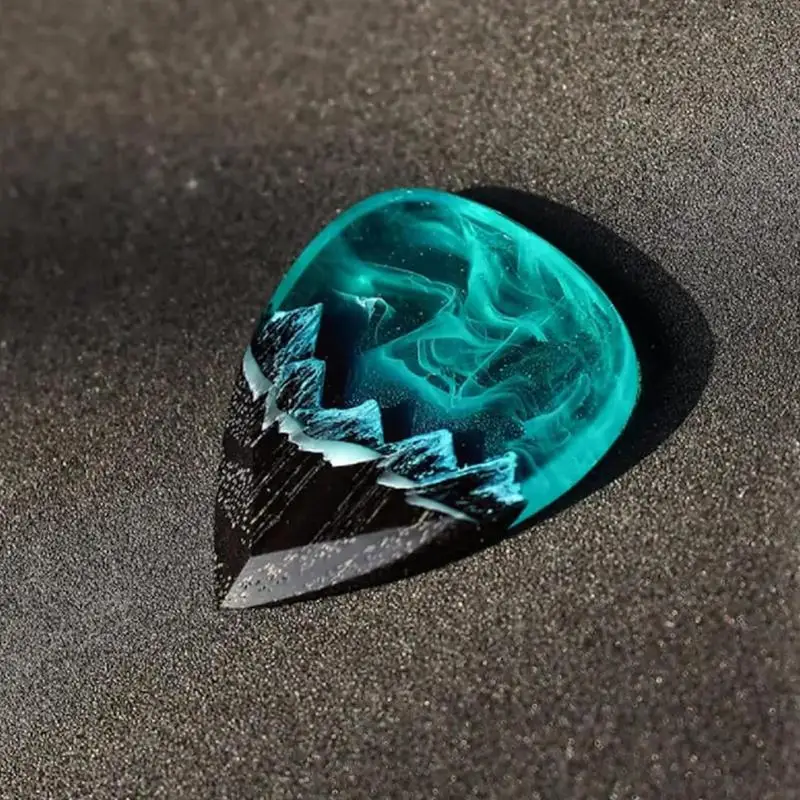 Подвесной гитарный медиатор с северным светом аксессуары для воспроизведения