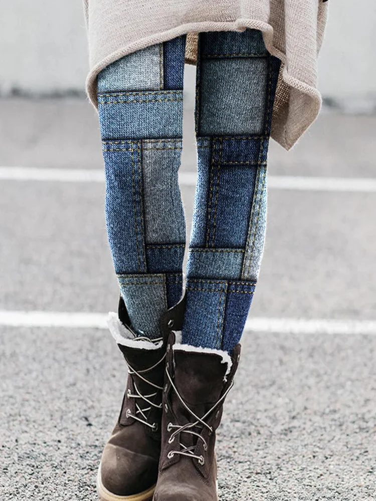 

Женские облегающие брюки стрейч с этническим фольклорным геометрическим рисунком женские ретро брюки с цветочным принтом ботинки брюки