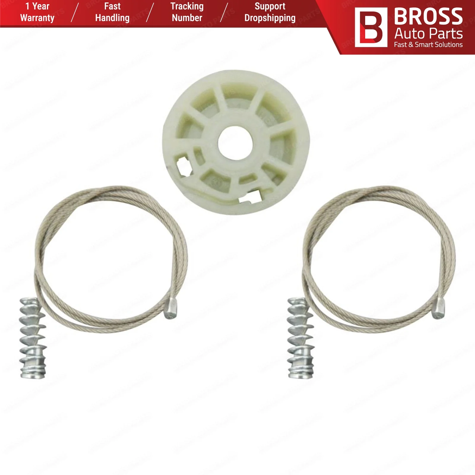 Bross автозапчасти BWR513 электрическая мощность регулятор окна Ремонтный комплект