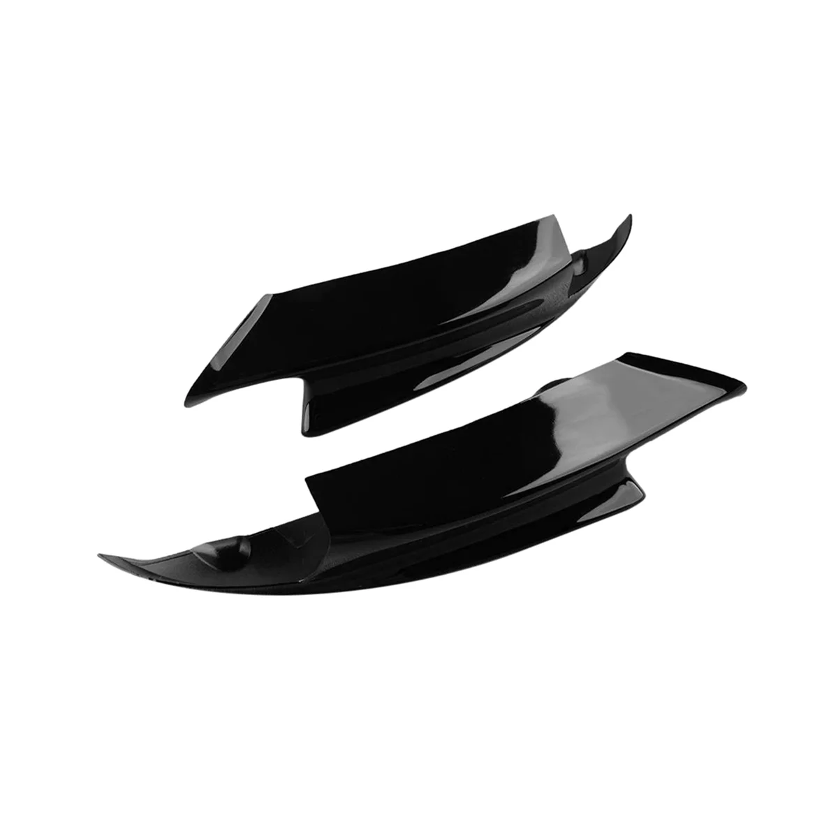 Автомобильный передний левый и правый нижний бампер сплиттер блеск для губ BMW E90