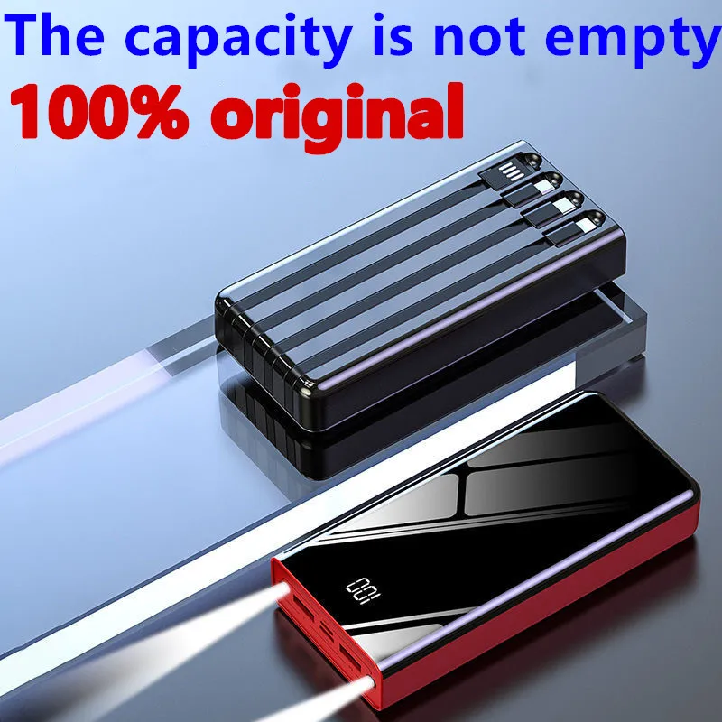 Super large capacity power bank 100000mah portable flash charging mobile power battery