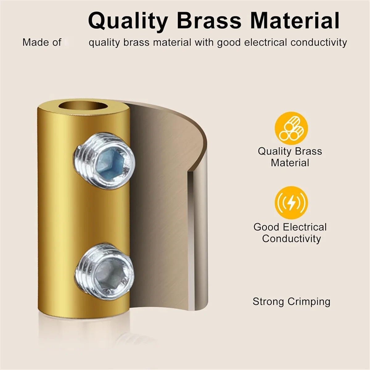 10 шт. комплект соединительных гаек для проводов калибра AWG клемма быстрого