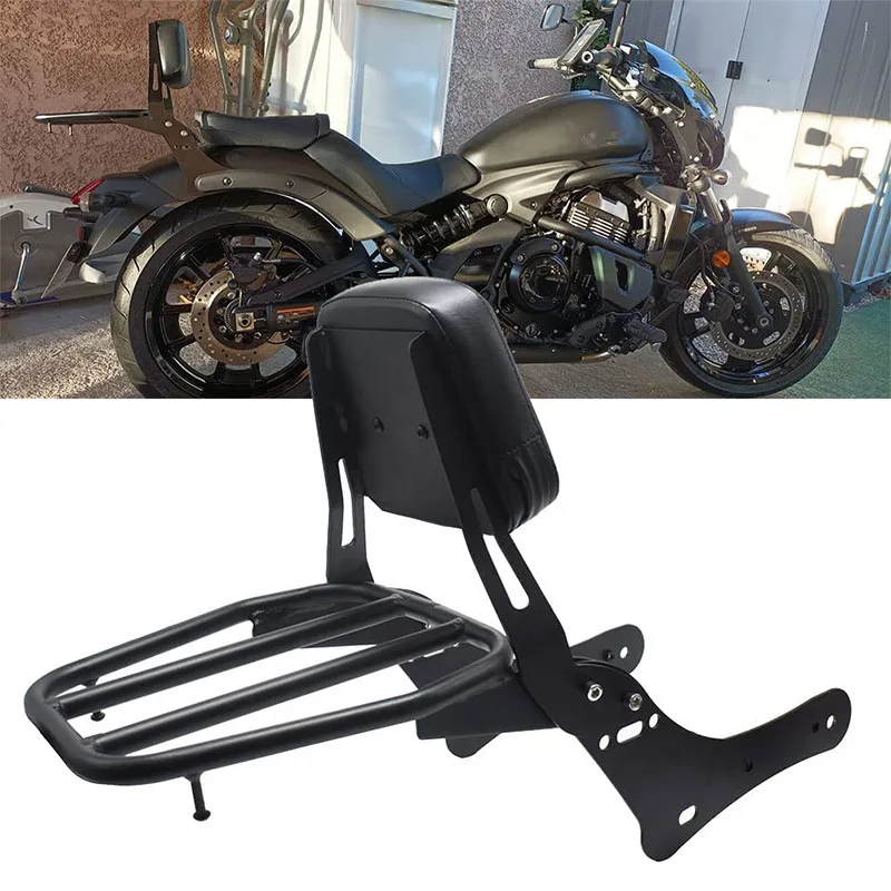 

Motorcycle accessories direct-selling refitted car backrest luggage rack is applicable to For Kawasaki Vulcan 650 15-22
