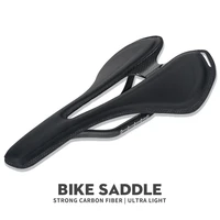 hot selling bicycle carbon saddle super light weight mtb saddle 125g toupe leather saddle black bike saddle seat for bicycle
