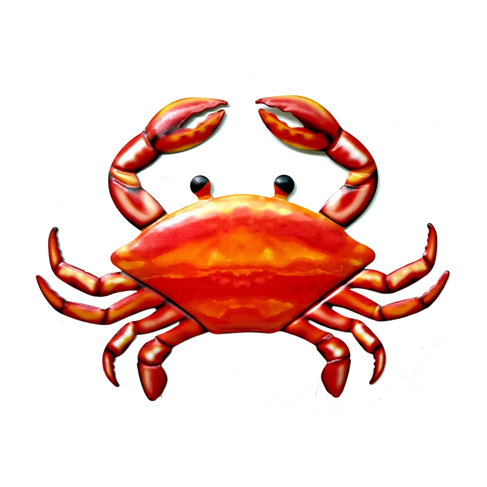 Скульптура Прочный Крытый Открытый Кованый Железный Краб Гостиная Настенный