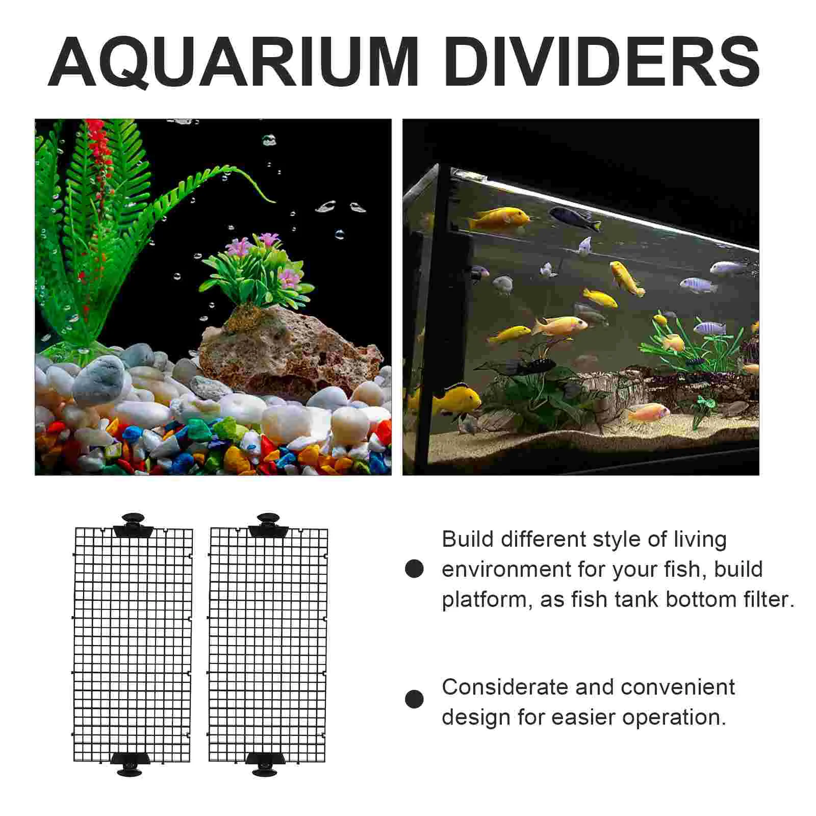 Изолирующая доска для аквариума разделитель на присоске чехол разведения