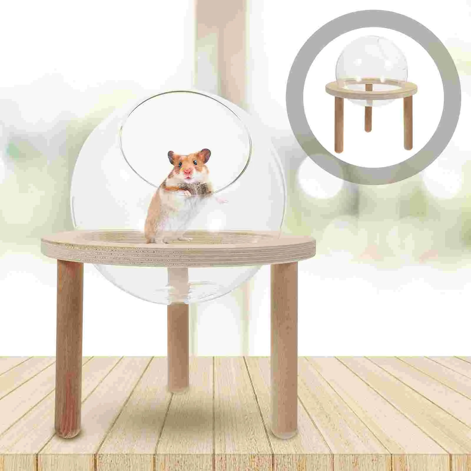 

Small Sand Bath Transparent Hamster Bathroom Household Hamster Bathtub Hamster Supply
