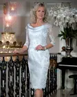 Женское кружевное платье для матери невесты, вечернее платье с рукавом 34, 2022