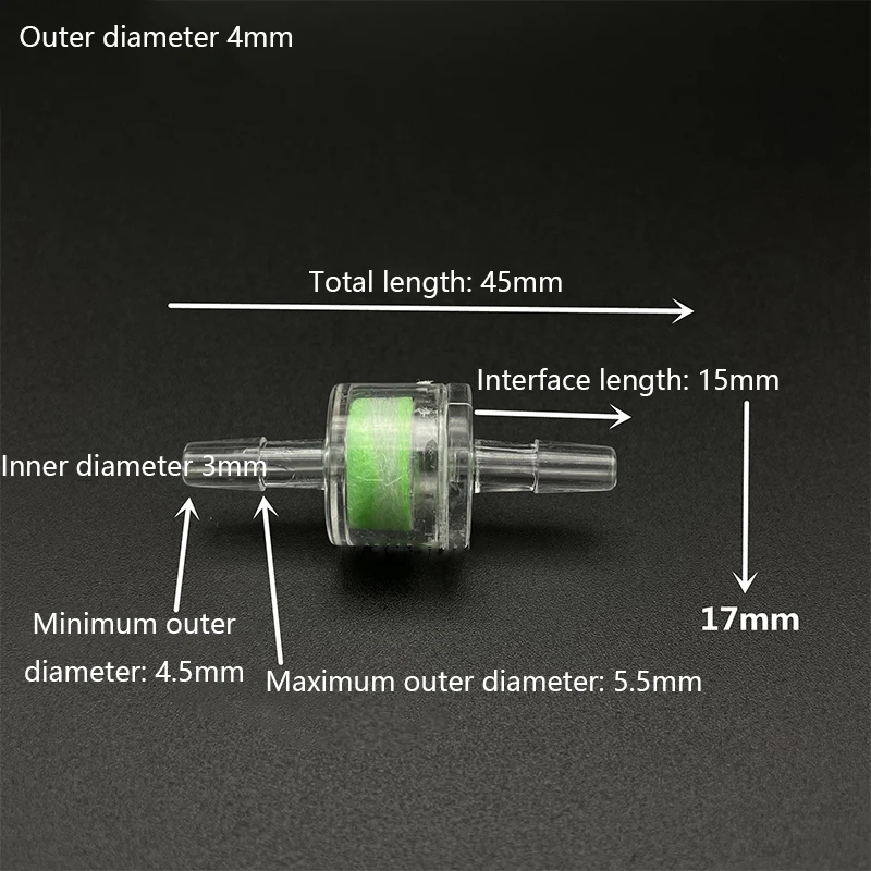 

Фильтр для мягкой водопроводной трубы, 3 мм, 4 мм, 6 мм, 8 мм, 10 мм