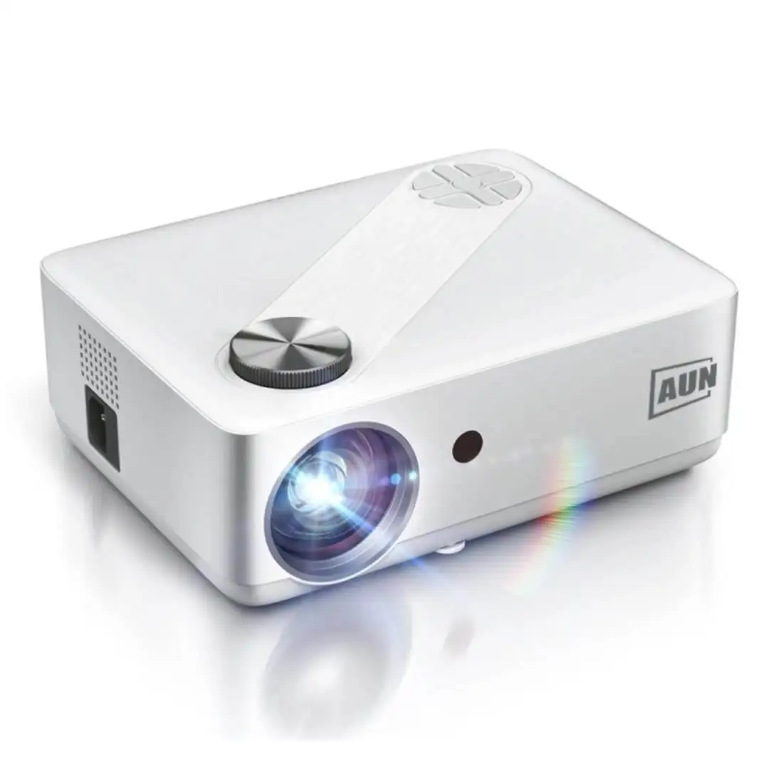 

High Quality AUN AKEY8 1920x1080 6000 Lumens Portable Home Theater 4K LCD Display LED HD Digital Projector