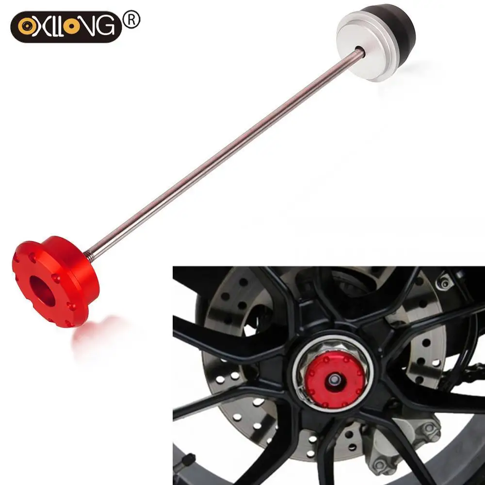 

Rear Axle Sliders Wheel Protection For DUCATI Multistrada 1260 D/Air Pikes Peak S Grand Tour 2018 2019 2020 Rear Spindle Bobbins