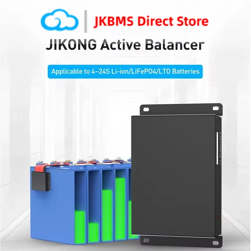 Фото Умный активный балансир JK 8S-24S 25В-100В с Bluetooth для Li-ion/LTO аккумуляторов и систем накопления энергии №3