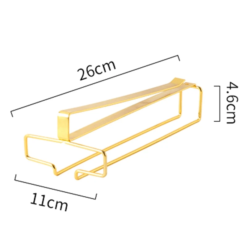 Стойка для Винных Бокалов металлический держатель под шкафчик стандартная