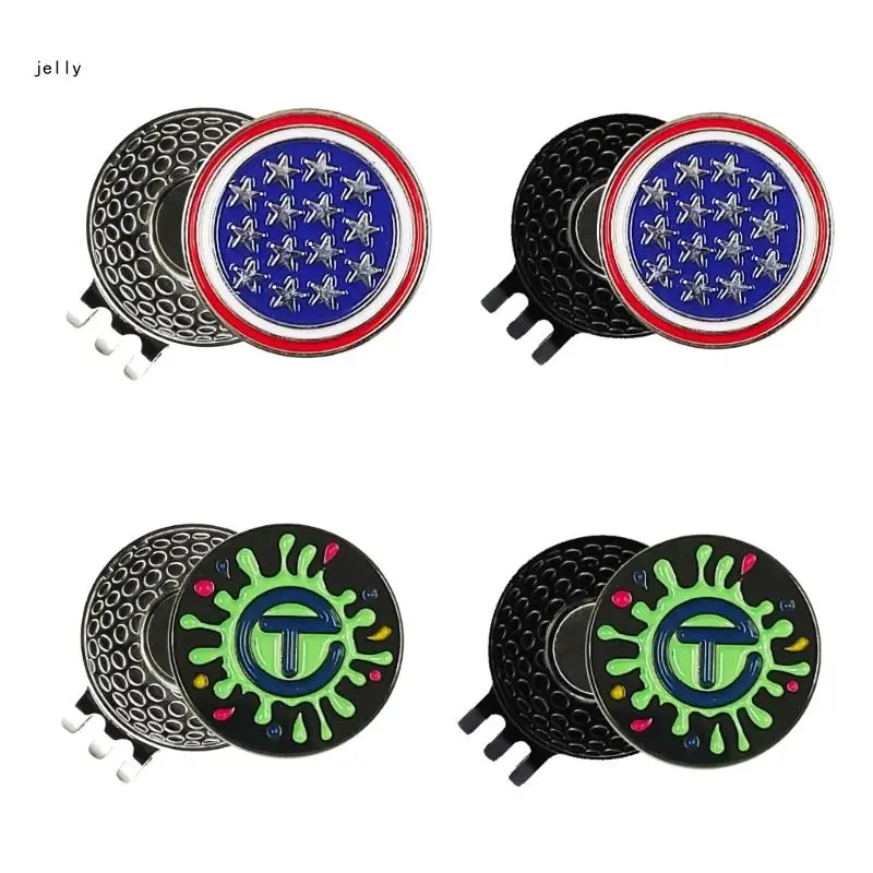 

448C Магнитный зажим для шляпы для гольфа, маркер для гольфа, учебные пособия для мальчиков и девочек, подарок для игрока в