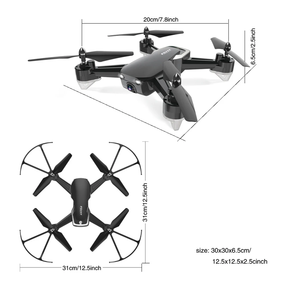 

HD Drone Camera Aerial Photography Aircraft WiFi Remote Control Quadcopter Vehicle Kids Toy