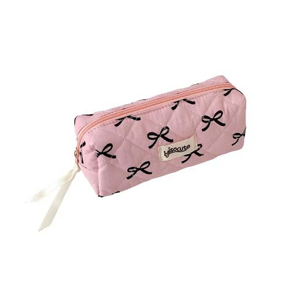 

Сумка для канцелярских принадлежностей, тканевая, розового/синего/белого цвета