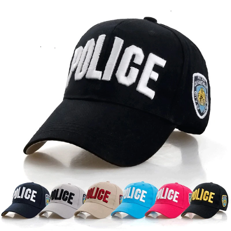 

Kanye West Solid Embroidered POLICE Baseball Caps for Men Women Trapstar Snapback Gorras Exclusive Release Free Shipping Hat