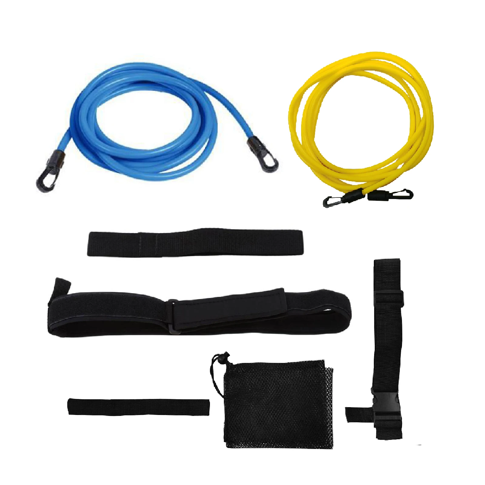 

Training Belt Adjustable Swimming Exerciser Safety Rope Elastic Rope With Full SBR Diving Cotton Pad For Adults And Children