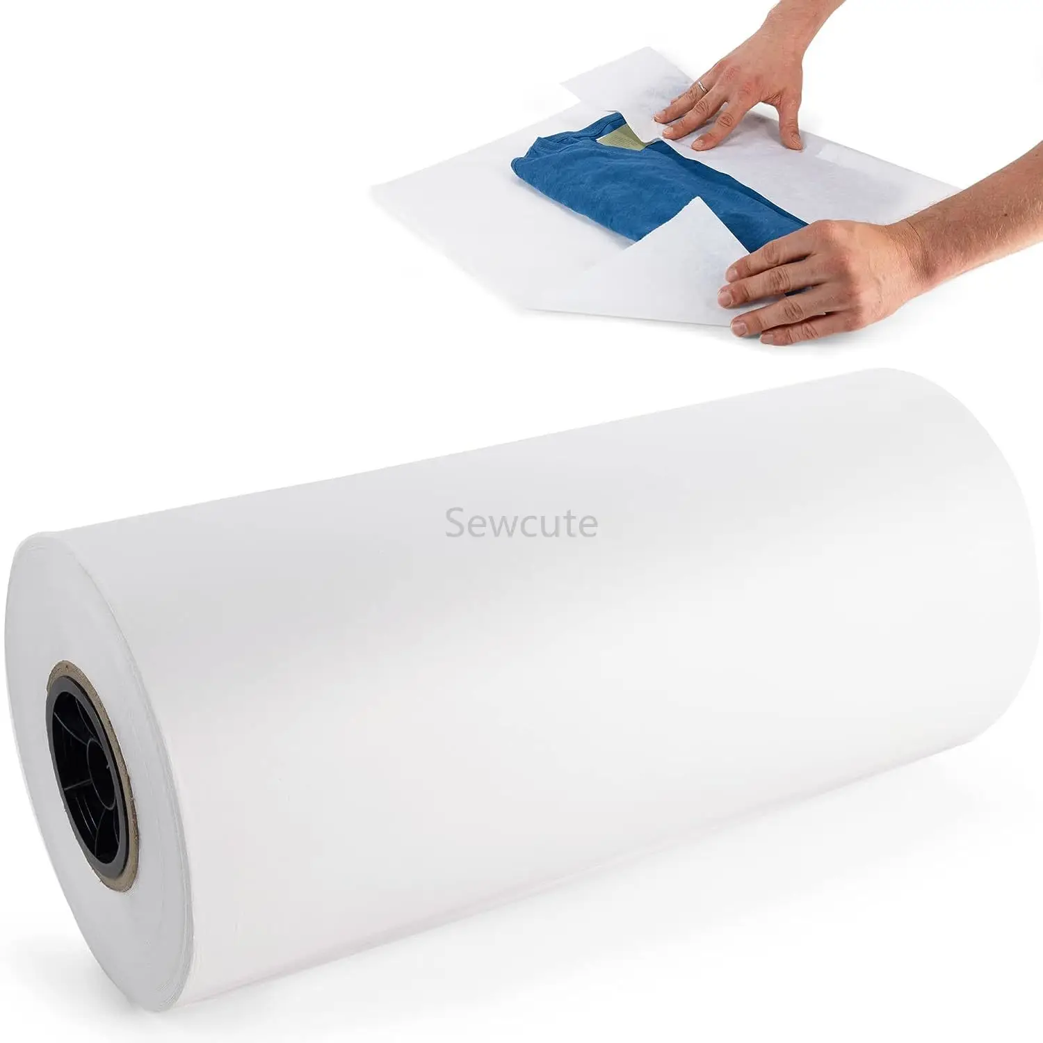 

Roll White Tissue Paper Moisture proof Handmade Translucent Gift Packaging Paper for Clothing Shirt Shoes Suppllies