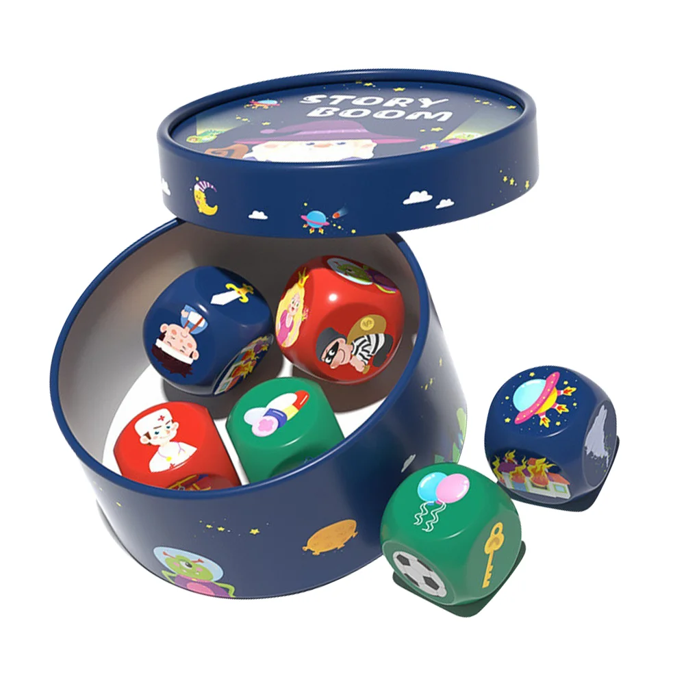 

1 Set Dice Game Prop Exercise Dice Parent-child Early Education