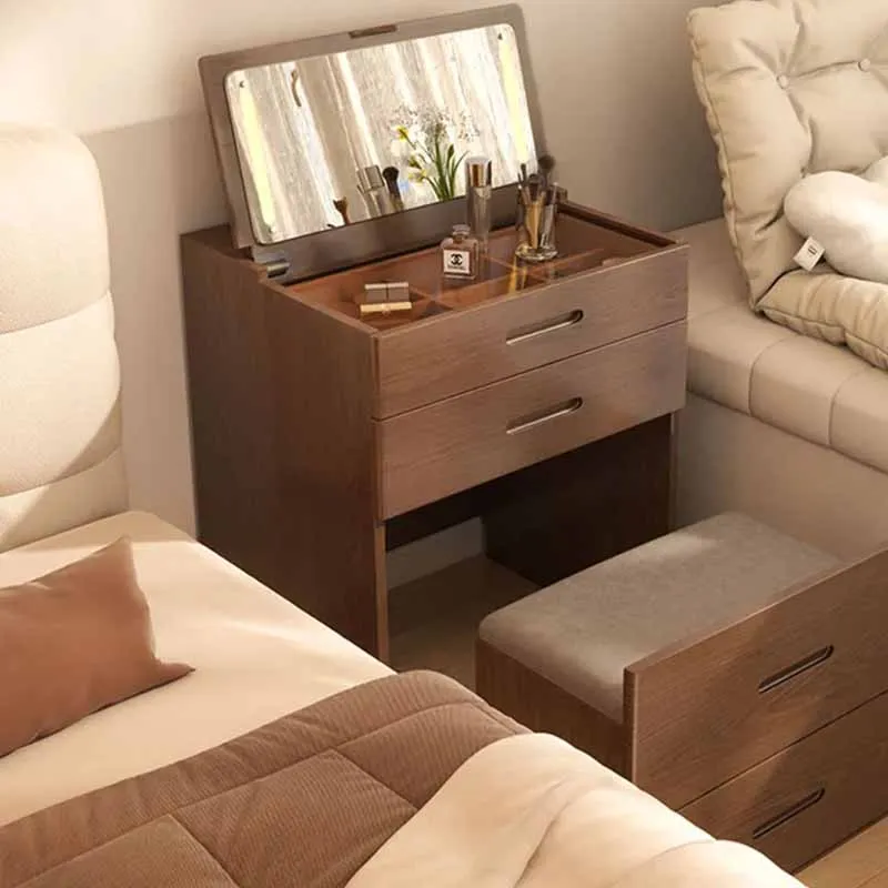 

Vinity Modern Dressing Table Storage Box Charm Comfortable Dresser Brown Container Meuble De Chambre Decoration Accessories