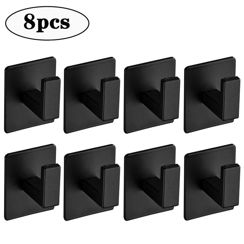 

Крючки настенные черные алюминиевые