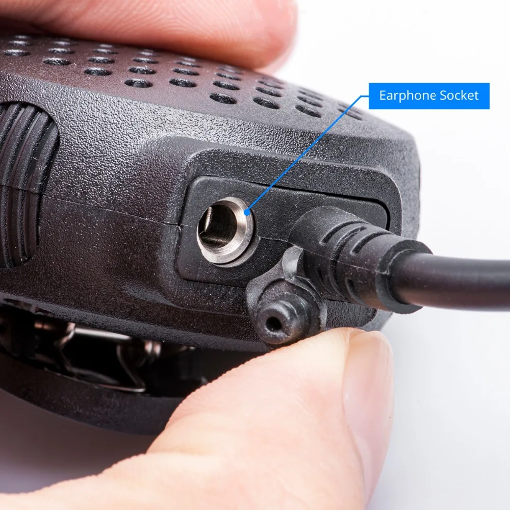 Встроенный микрофон Baofeng специально для портативной рации телефон с двумя