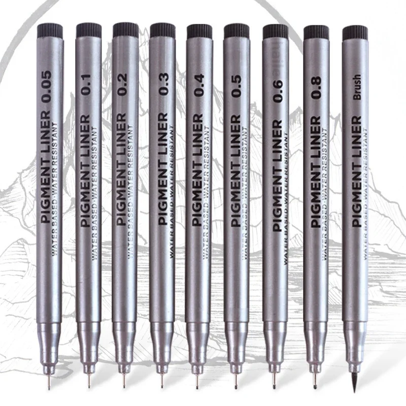 

Hopk масляные маркеры 9 шт.