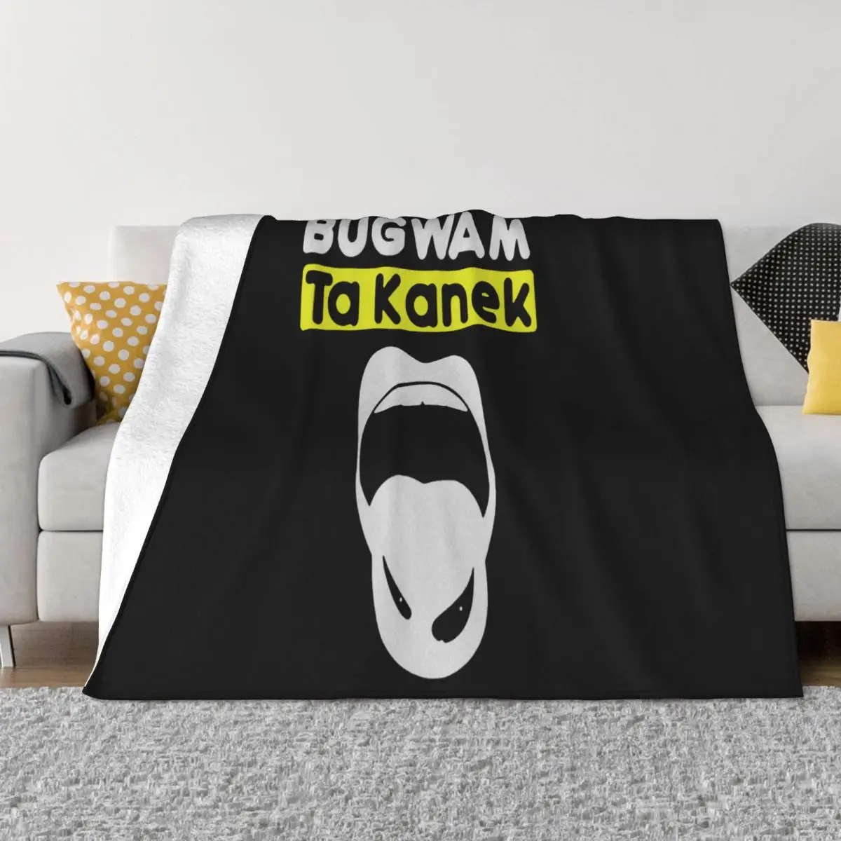 Весенний бренд Bugwam Ta Kanek больше размеров мужское одеяло с принтом по