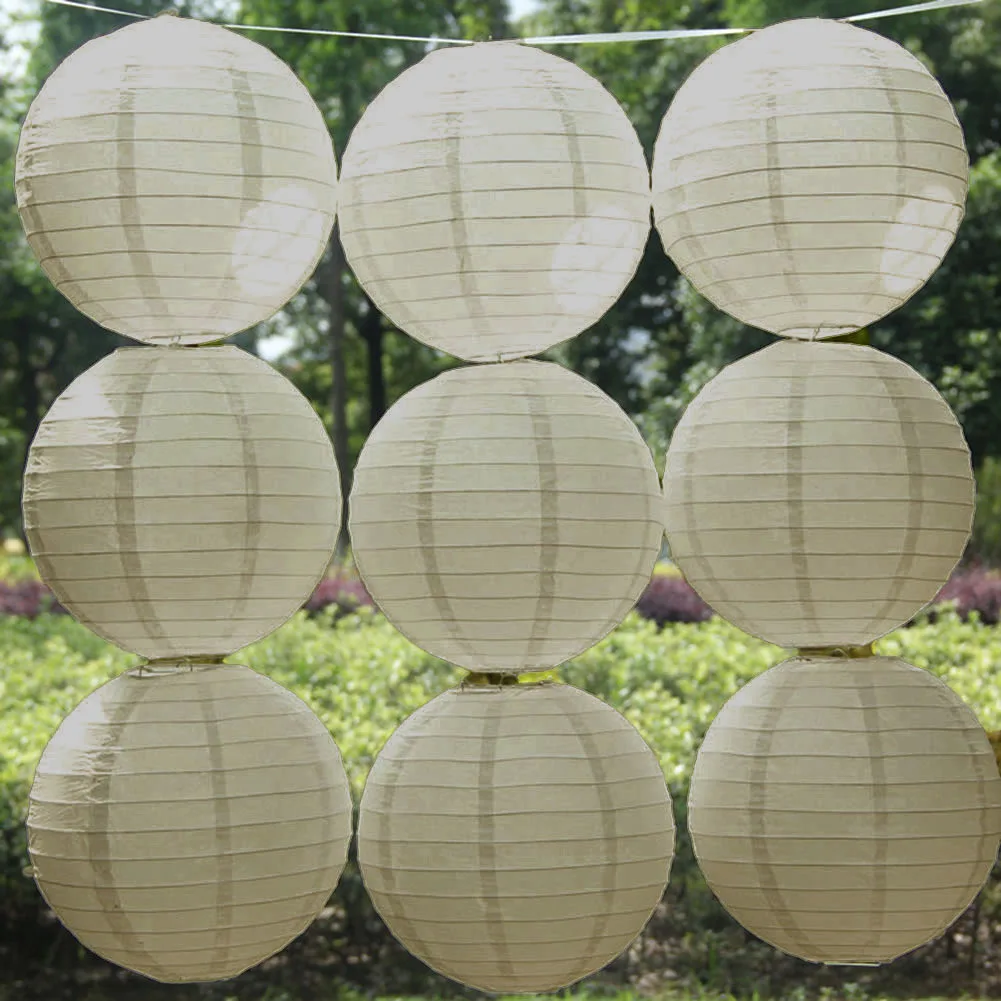 

10 inch Solar LED Light Outdoor Garden Chinese Lantern Festival Light Outdoor Waterproof Fairy Lights Solar Lamp Garden Decorati