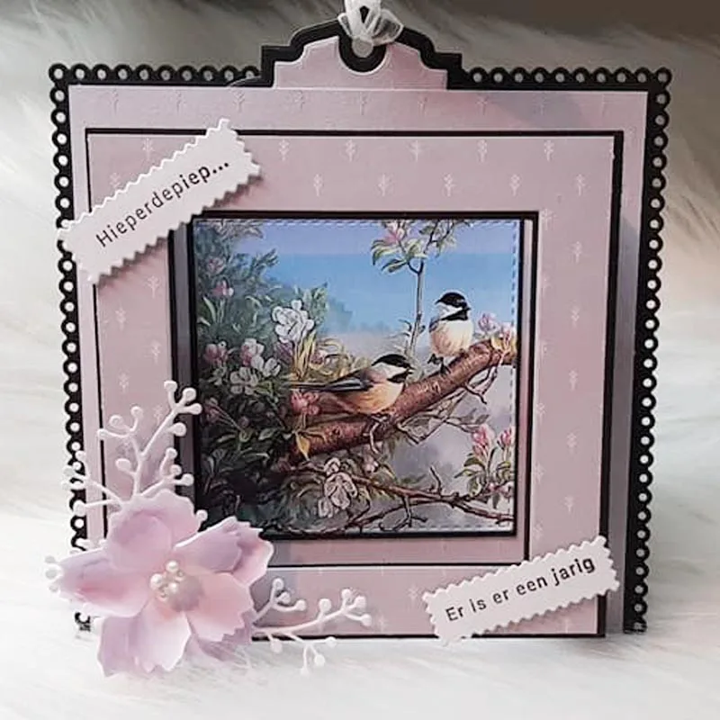 Большие Вырубные штампы с зубчатыми точками квадратные Стразы сделай сам