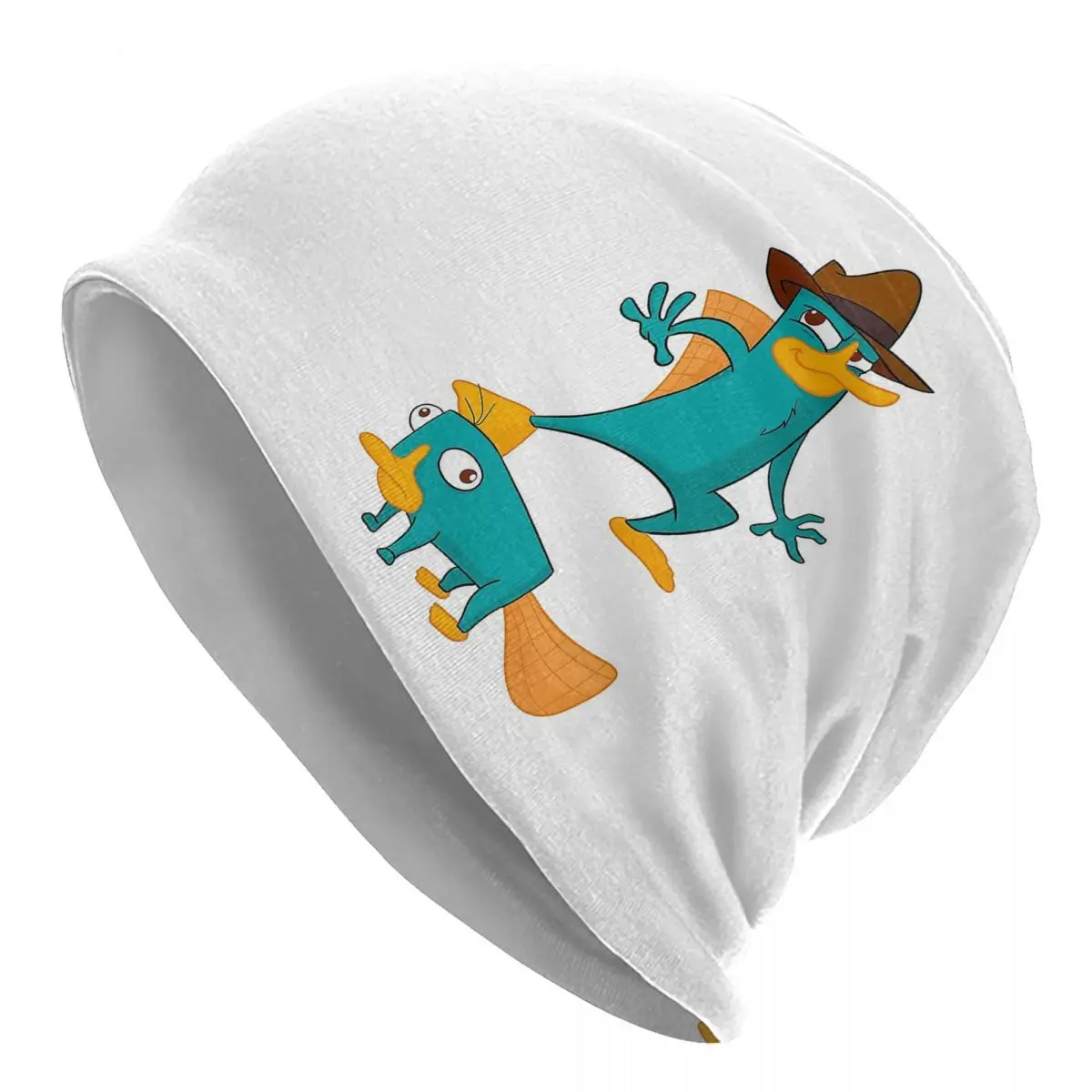 Perry The Platypus теплая вязаная шапка модная шапка-капот осень-зима уличные шапки для