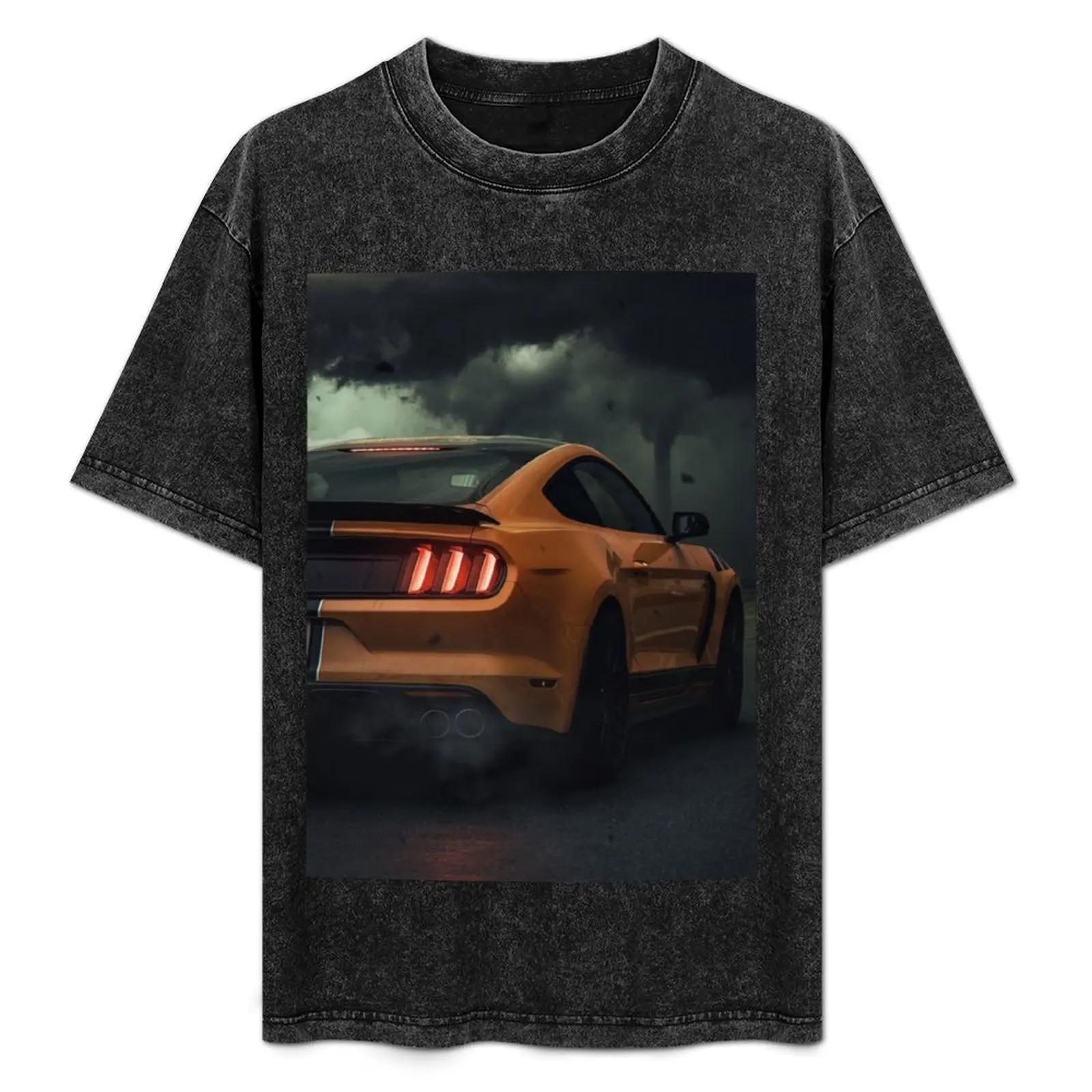 Футболка Ford Mustang GT винтажная футболка с рисунком рубашка аниме мужские забавные