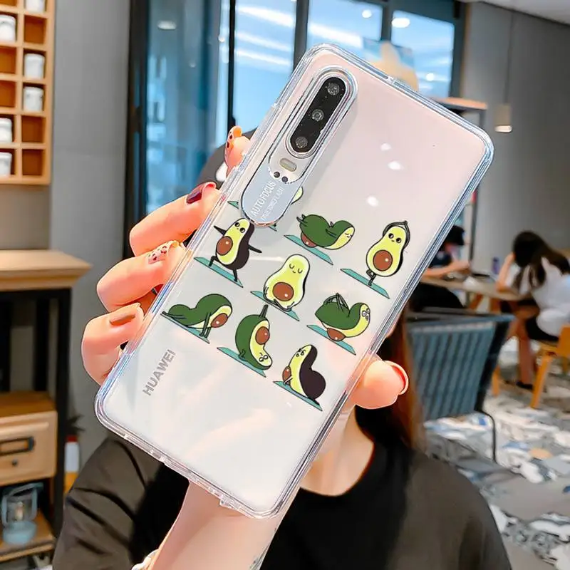fruit avocado Phone Case for Samsung S10 20 22 23 A10 40 for Xiaomi10 Note10 for Huawei P50 20 Honor60 70