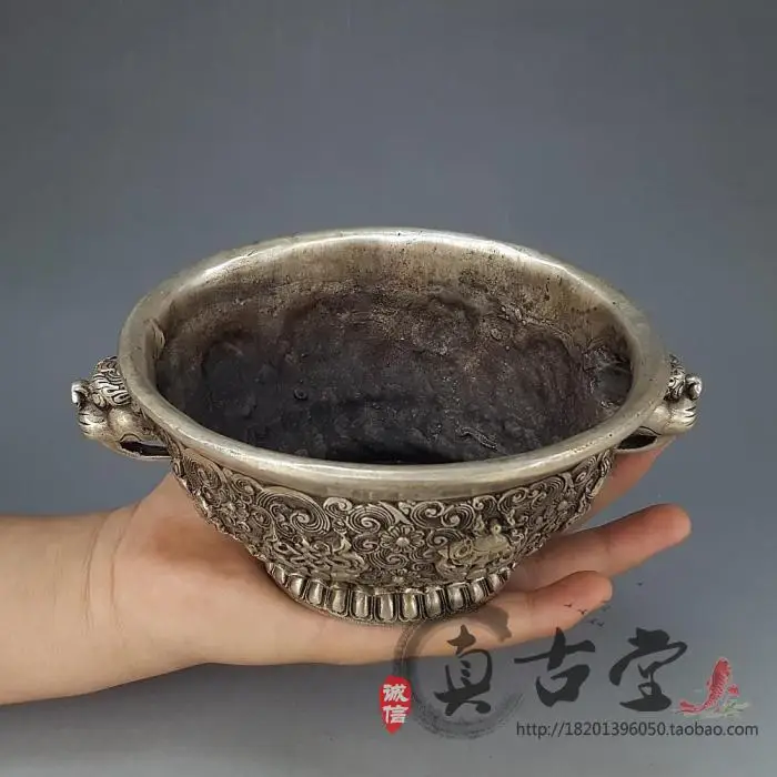 Специальная античная бронза белая медь латунь с серебряным покрытием восемь