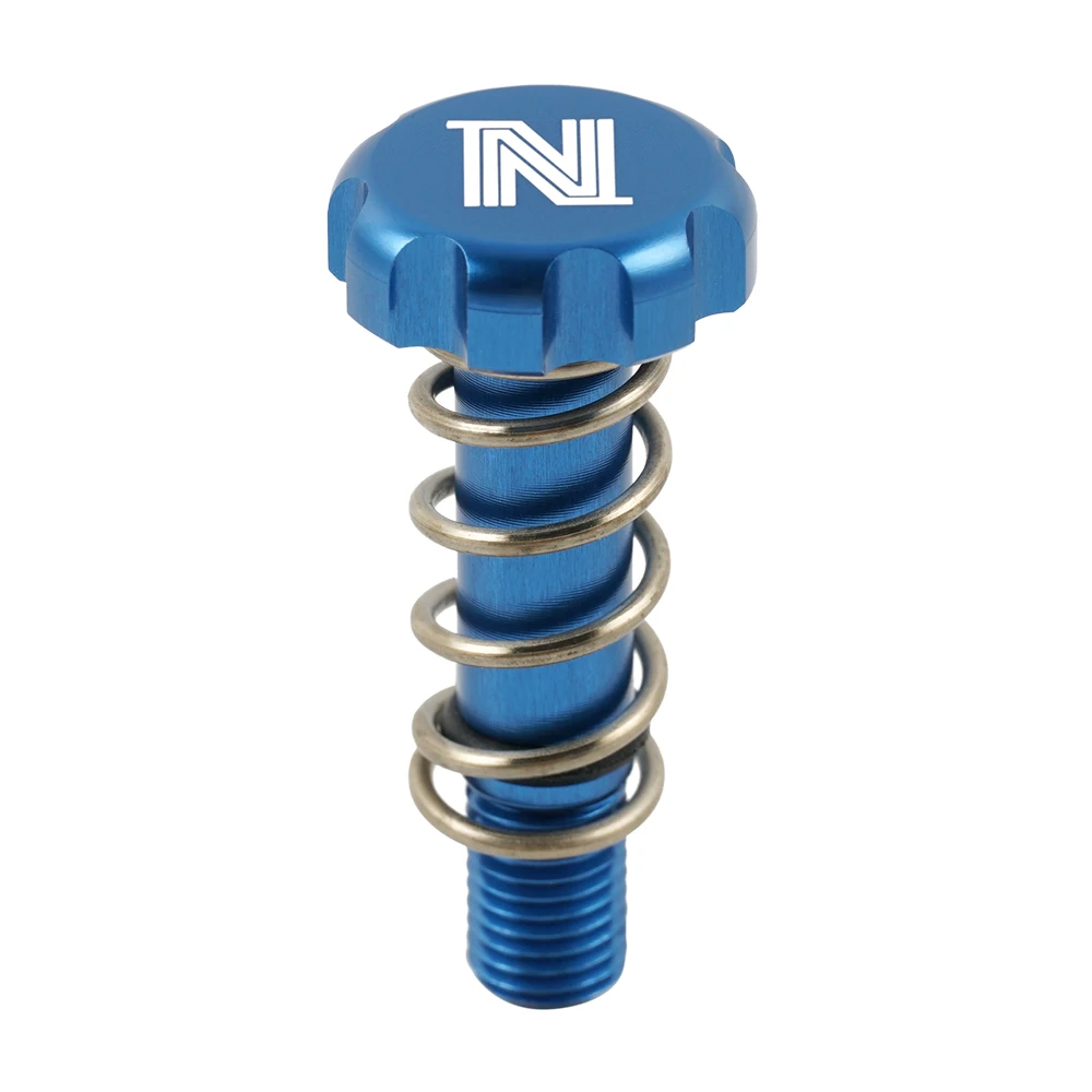 

NICECNC ATV Carburetor Carb Throttle Idle Adjust Screw Nut For Yamaha Raptor 700 700R Aluminum Accessories Black Blue Red Sliver