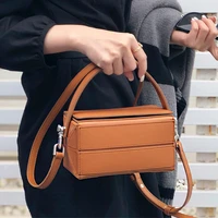 luxury bag womens fashion first layer cowhide 2022 new leather womens bag suction buckle single shoulder messenger pillow bag