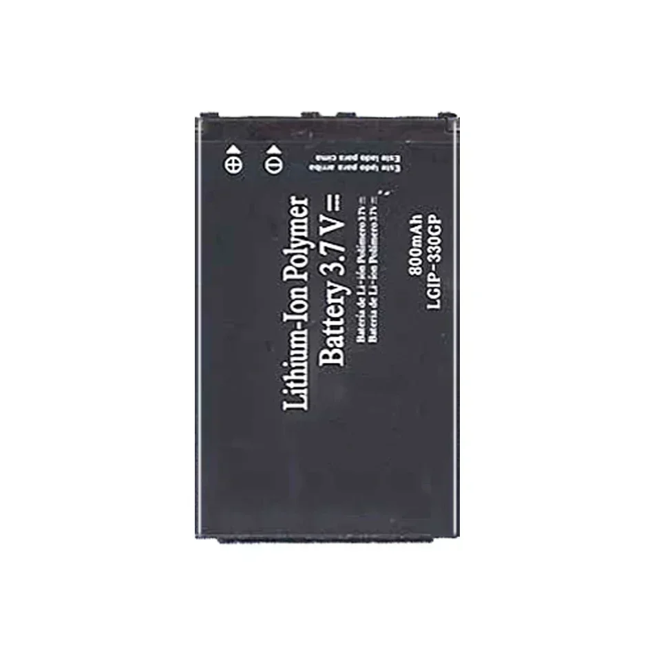 Bateria 800 мАч LGIP-330GP Аккумуляторы для мобильных телефонов LG GM210 KF240 KF245 KF300 KF305 KF330 KM380