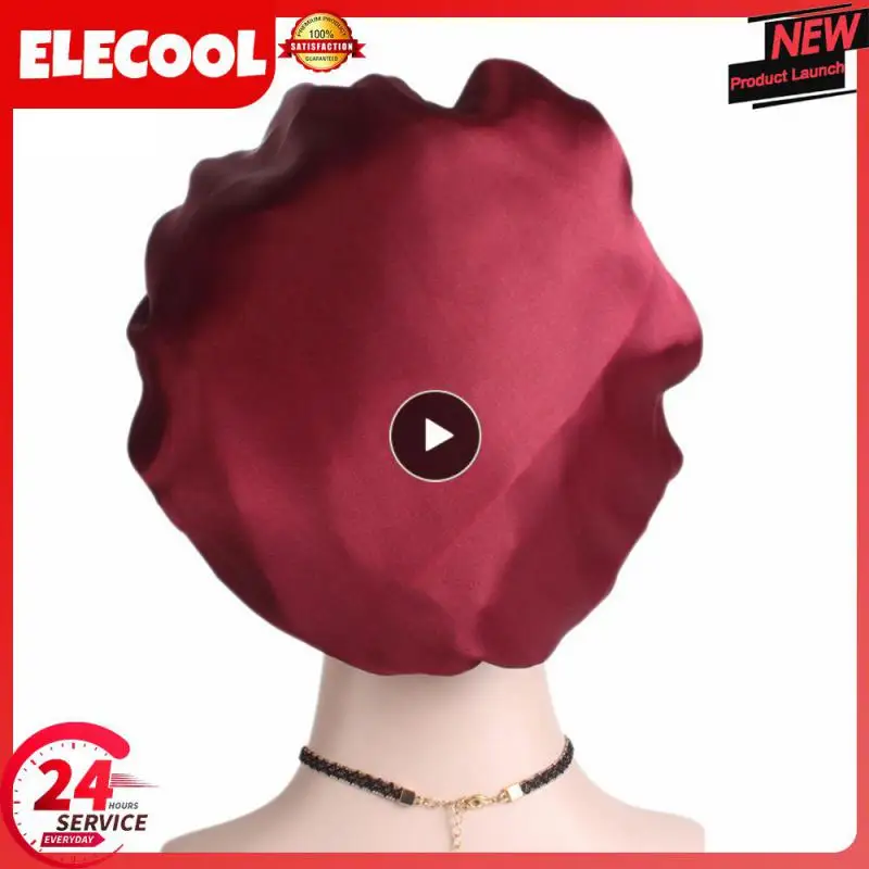 1~10PCS Comfortable Hair Accessories Universal Nightcap Durable Soft Multifunction Health & Beauty Simple Solid Color