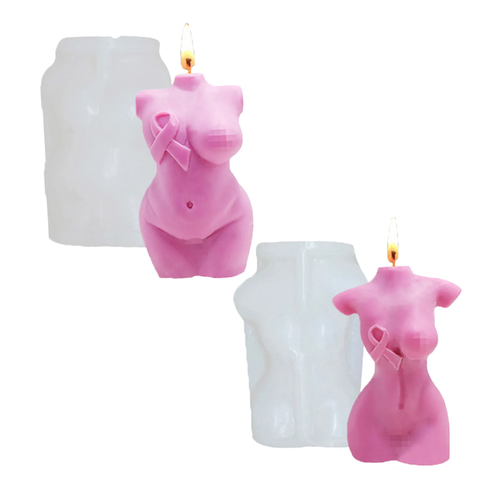 

Силиконовая форма для свечей «сделай сам», форма для литья под смолу 3D, форма для изготовления свечей, воска, эпоксидной смолы, товары для до...